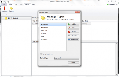 Capture d'écran de l'application Task List Guru - #8