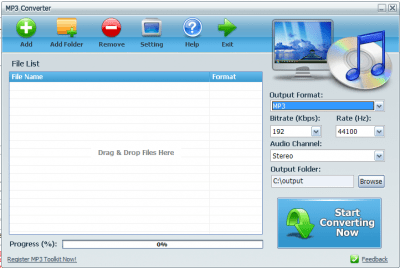 Capture d'écran de l'application MP3 Toolkit - #2