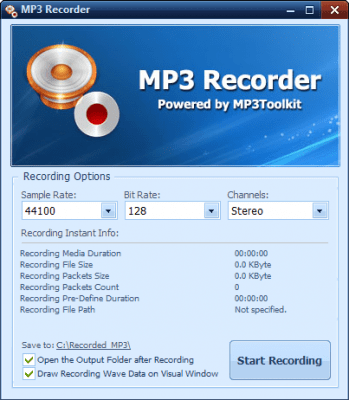 Capture d'écran de l'application MP3 Toolkit - #3