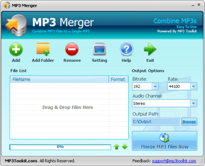 Capture d'écran de l'application MP3 Toolkit - #4