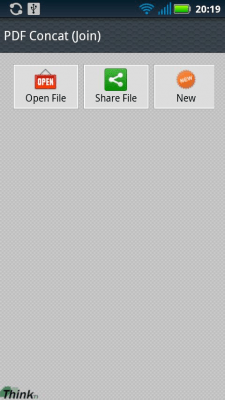 Capture d'écran de l'application PDF Join - #1