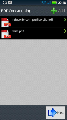 Capture d'écran de l'application PDF Join - #4