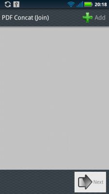 Capture d'écran de l'application PDF Join - #5