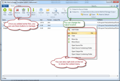 Capture d'écran de l'application We Html to Image Converter - #3