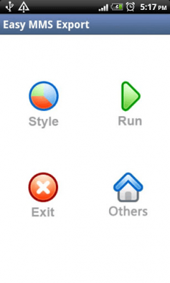 Capture d'écran de l'application Exportation facile des MMCs - #5