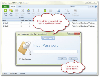 Capture d'écran de l'application We Batch PDF Merger - #3