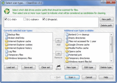 Capture d'écran de l'application CleanDisk - #1