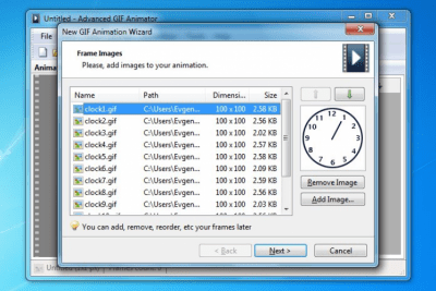 Capture d'écran de l'application Advanced GIF Animator - #3