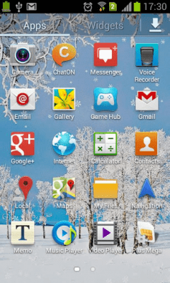 Capture d'écran de l'application Snow Live Wallpaper - #3