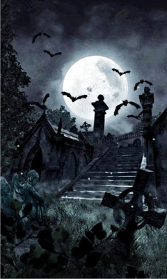 Capture d'écran de l'application Cimetière Gothique Live Wallpaper - #3