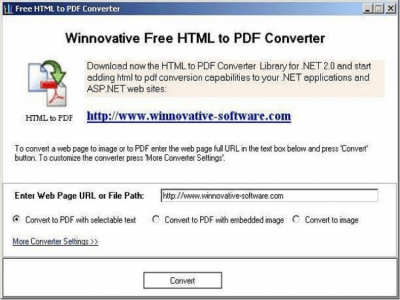 Capture d'écran de l'application Free HTML to PDF Converter - #1