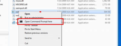 Capture d'écran de l'application Open Command Prompt Here - #2