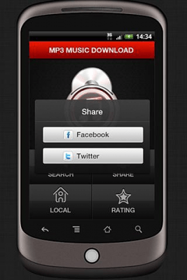 Capture d'écran de l'application MP3 Music Download - #3