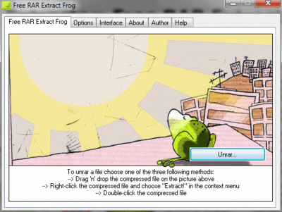 Capture d'écran de l'application Free RAR Extract Frog - #1