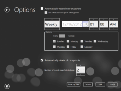 Capture d'écran de l'application RecImg Manager - #4