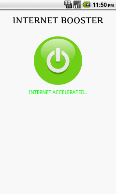 Capture d'écran de l'application Internet Booster - #1