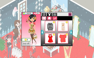 Capture d'écran de l'application L'histoire de la boutique. Noël - #2