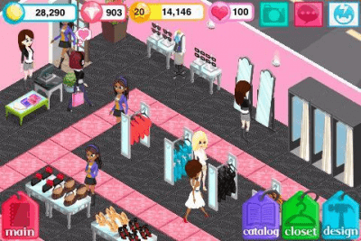 Capture d'écran de l'application L'histoire de la boutique. Carnaval - #2