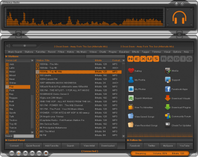 Capture d'écran de l'application Nexus Radio - #2