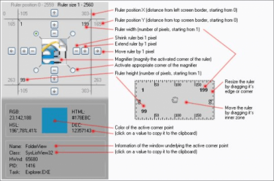 Capture d'écran de l'application Screen Ruler 2D - #1