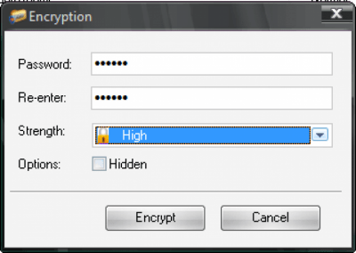 Capture d'écran de l'application Advanced Folder Encryption - #3