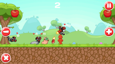 Capture d'écran de l'application La guerre des vers - #6