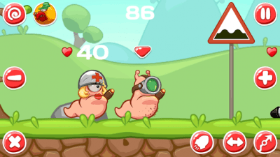 Capture d'écran de l'application La guerre des vers - #7