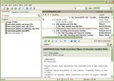 Capture d'écran de l'application NewzCrawler - #3