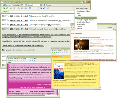 Capture d'écran de l'application NewzCrawler - #4
