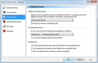 Capture d'écran de l'application Playlist Creator - #3