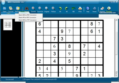 Capture d'écran de l'application MDI Converter - #3