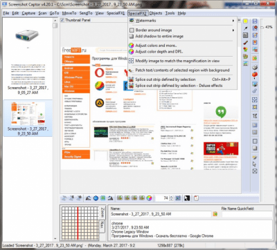 Capture d'écran de l'application Screenshot Captor Portable - #3