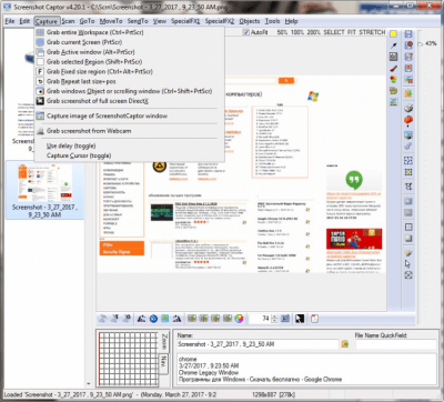 Capture d'écran de l'application Screenshot Captor Portable - #7