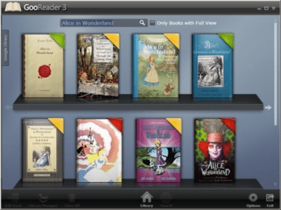 Capture d'écran de l'application GooReader - #1