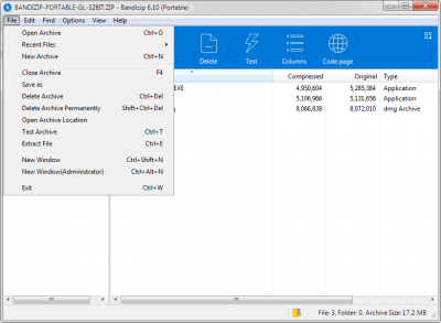 Capture d'écran de l'application Bandizip - #4