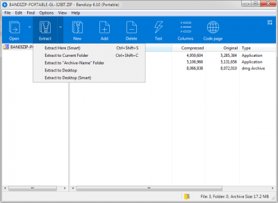 Capture d'écran de l'application Bandizip - #5