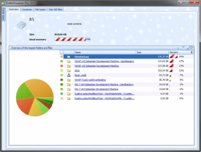 Capture d'écran de l'application Abelssoft FolderVisualizer - #3