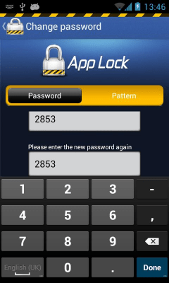 Capture d'écran de l'application AppLock - #1