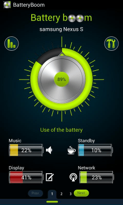 Capture d'écran de l'application Batteryboom - #3