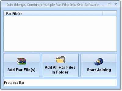 Capture d'écran de l'application Join (Merge, Combine) Multiple Rar Files Into One - #1