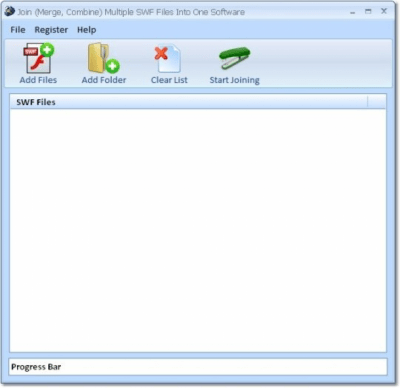 Capture d'écran de l'application Join (Merge, Combine) Multiple SWF Files Into One - #1