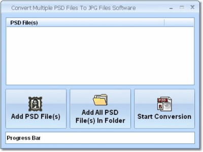 Capture d'écran de l'application Convert Multiple PSD Files To JPG Files - #1