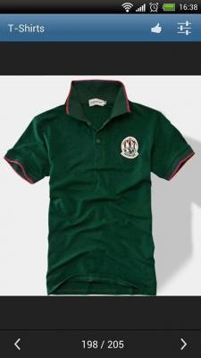 Capture d'écran de l'application Vêtements - #3