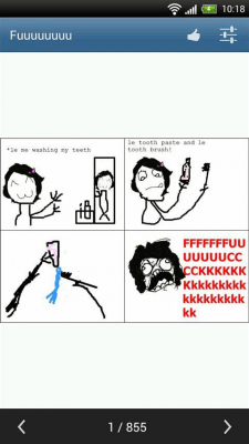 Capture d'écran de l'application Troll Faces - #6