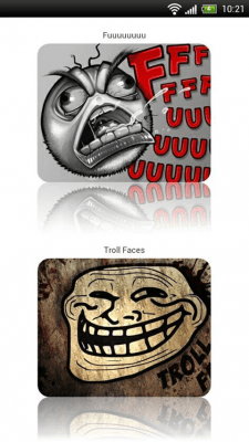 Capture d'écran de l'application Troll Faces - #7