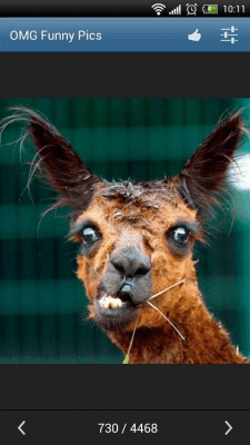 Capture d'écran de l'application OMG Funny Pictures - #4