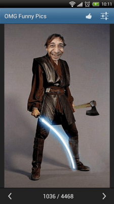 Capture d'écran de l'application OMG Funny Pictures - #7