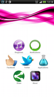 Capture d'écran de l'application Ring Ringtones - #5