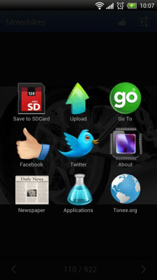 Capture d'écran de l'application Motos - #2