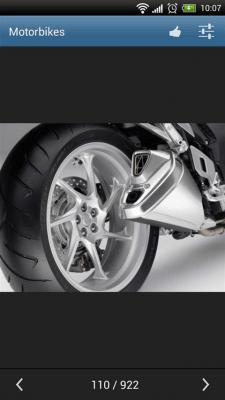 Capture d'écran de l'application Motos - #3